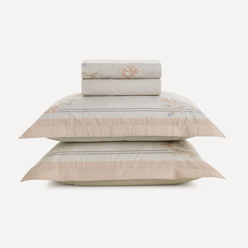 Karsten - Jogo de Cama L200 Fios 100% Algodão Amber