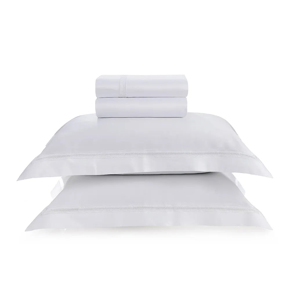 Trussardi - Jogo de Cama King 600 Fios 100% Algodão Egípcio Medici