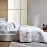 Trussardi - Jogo de Cama Casal 300 Fios 100% Bambu Uccelli