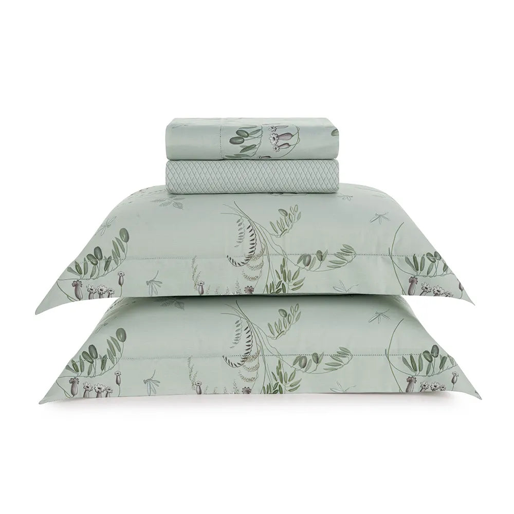 Trussardi - Jogo de Cama Queen 200 Fios 100% Algodão Bronte