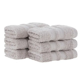 Buddemeyer - Kit 6 peças Toalha Lavabo Buddemeyer Algodão Egípcio Bege