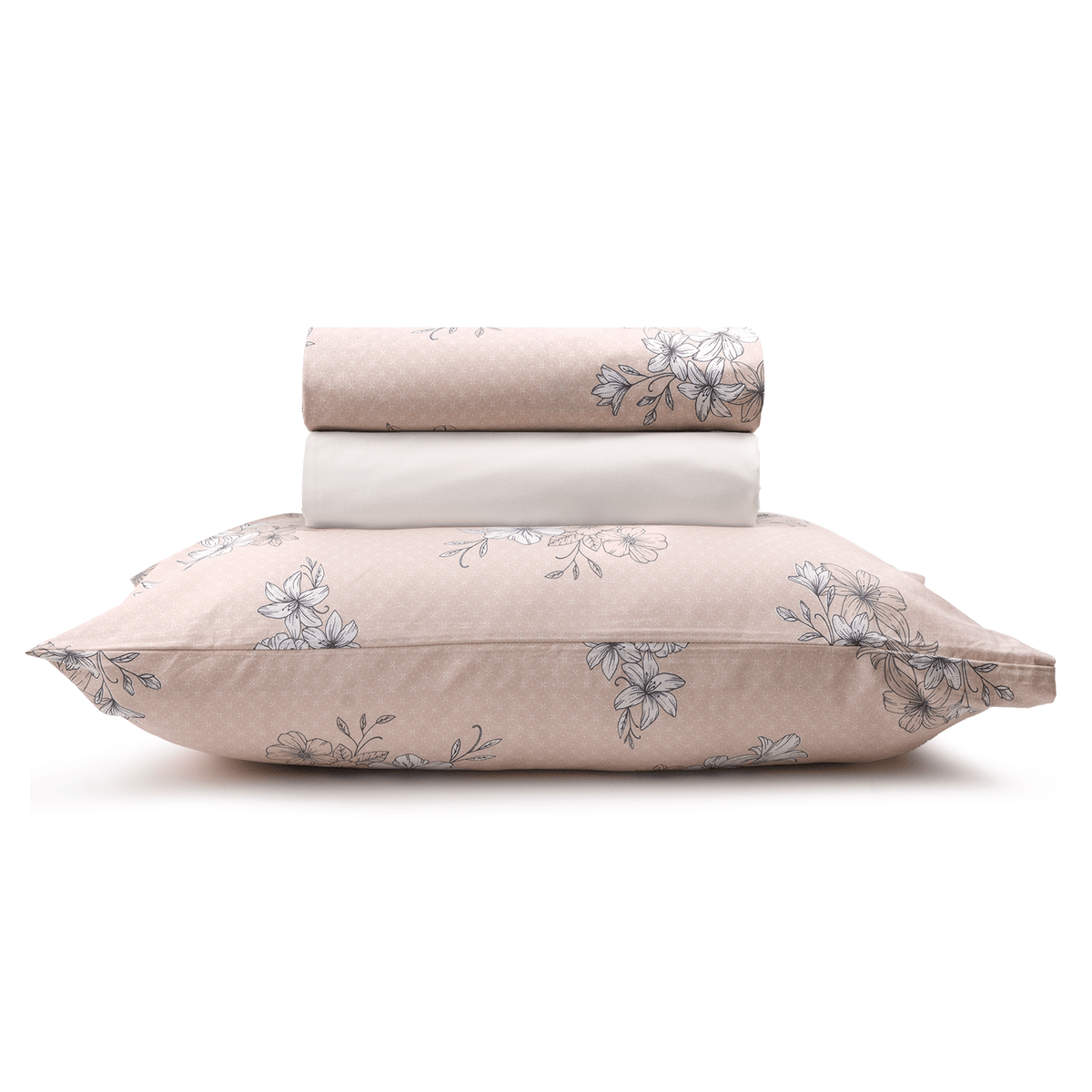 Artex -  Jogo de Lençol 100% Algodão Elba