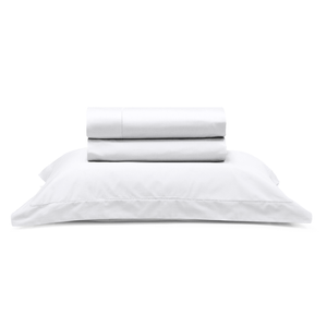 Artex -  Jogo de Lençol Cetim 400 Fios 100% Algodão Ponto Ajour